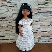Летнее платье для кукол купить Паола Рейна
